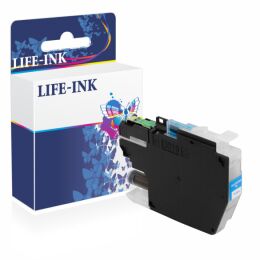 Life-Ink Druckerpatrone ersetzt Brother LC-3213C, LC3213...