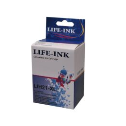 Life-Ink Druckerpatrone ersetzt C9351AE, 21 XL f&uuml;r...