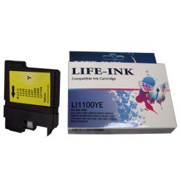 Life-Ink Druckerpatrone ersetzt LC-1100Y, LC-980Y...