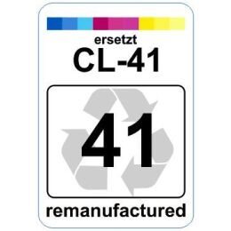 Premium Etiketten für Canon CL-41 - 62 st.